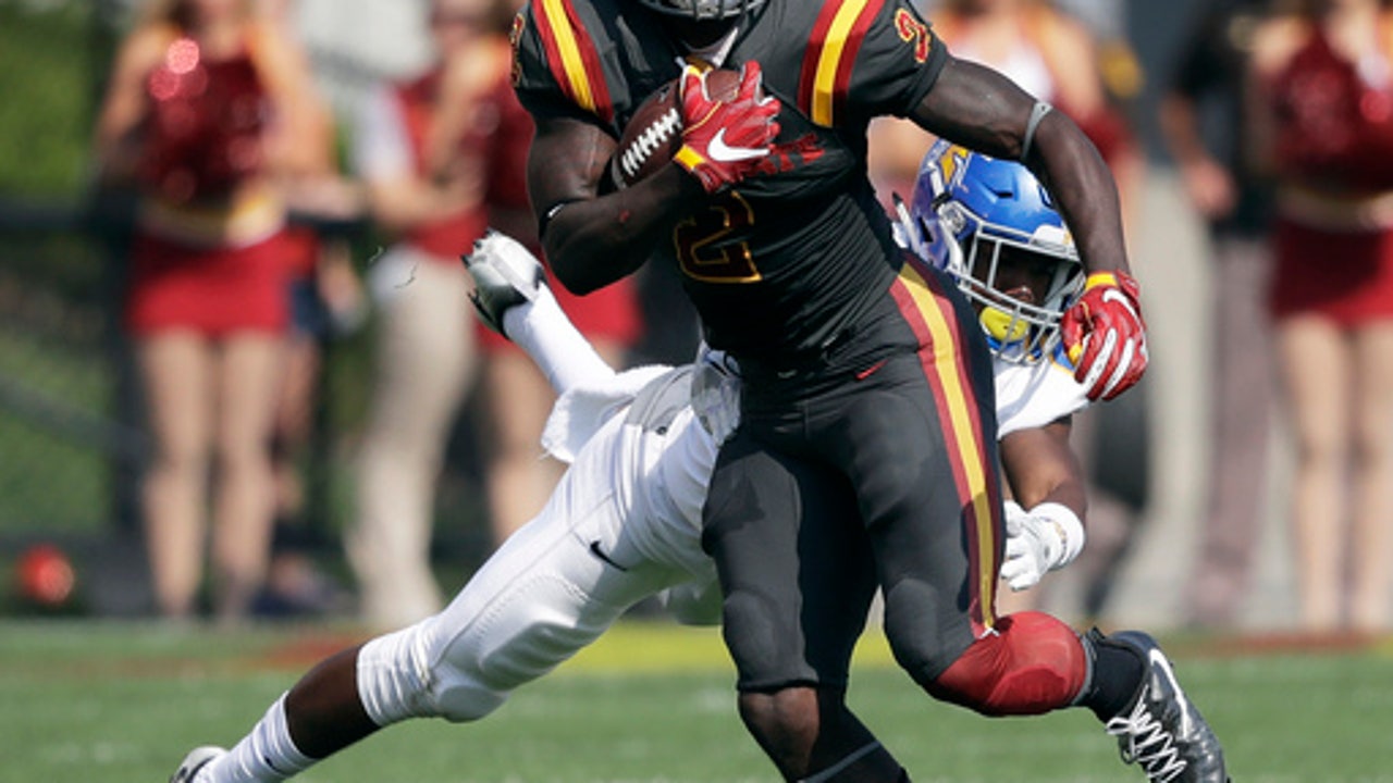 Iowa State RB Mike Warren finds stride after early struggles